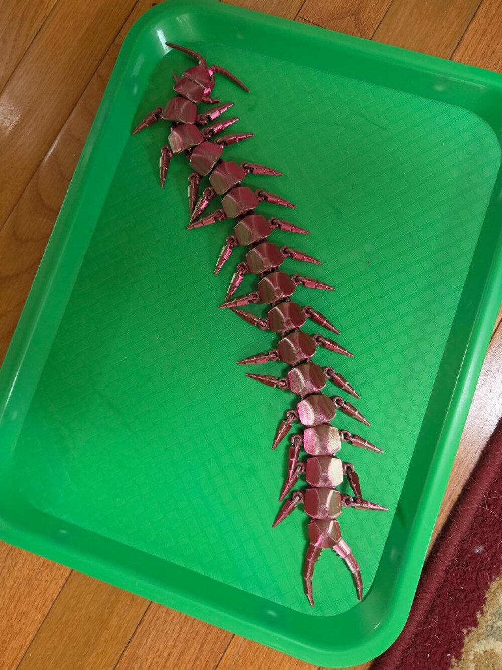 3 d ARTICULATED CENTIPEDE FLEXIBLE